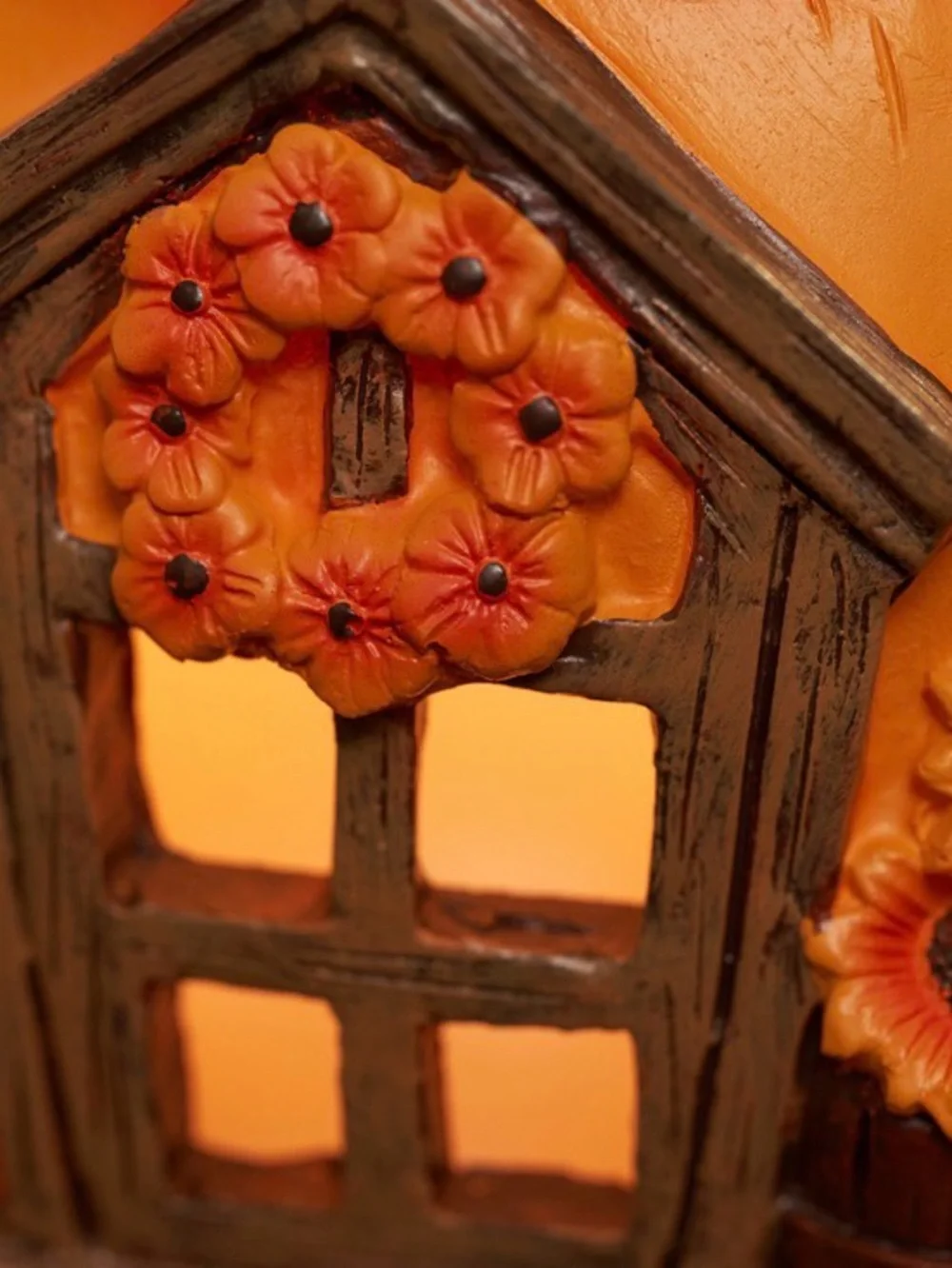 Stacked Pumpkin Cottage Pink Zebra Accent Shade Fall Decor